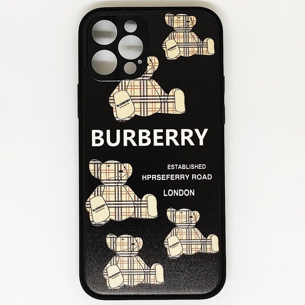 Чехол iPhone 12 Pro Burberry мишка - купить с доставкой по выгодным ценам в  интернет-магазине OZON (1427300818)