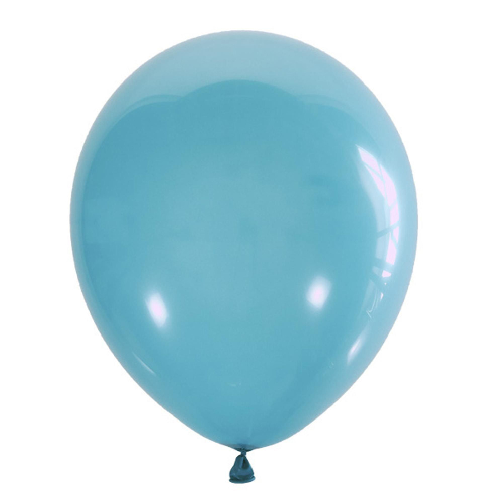 Воздушный шар 5"/13см Декоратор AQUA BLUE 992 100шт #1