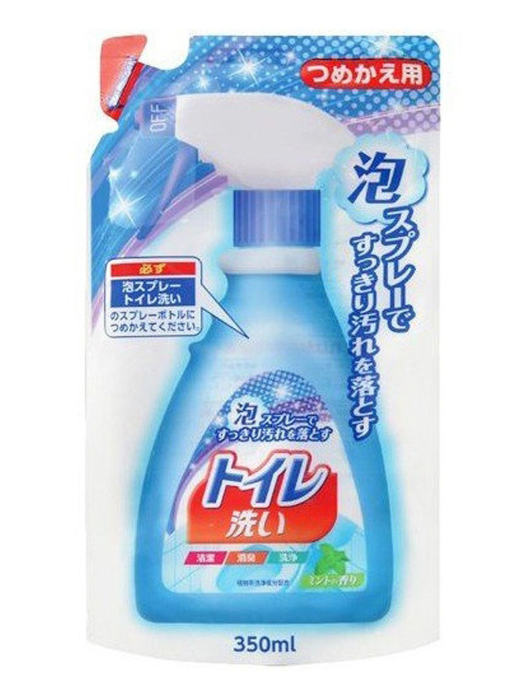 Nihon / Чистящая спрей-пена для туалета "Foam spray toilet" 350 мл ...