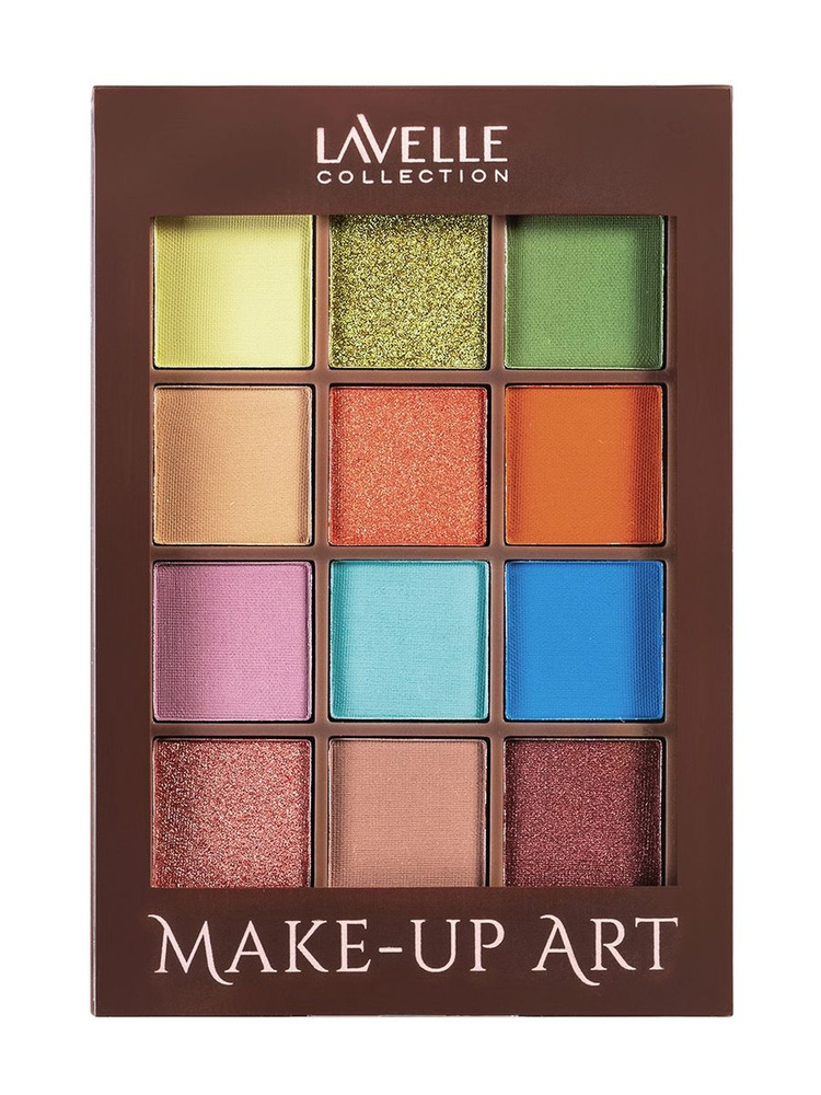 LAVELLE COLLECTION Палетка теней для век Make Up Art, 18 г, 03 Spring #1