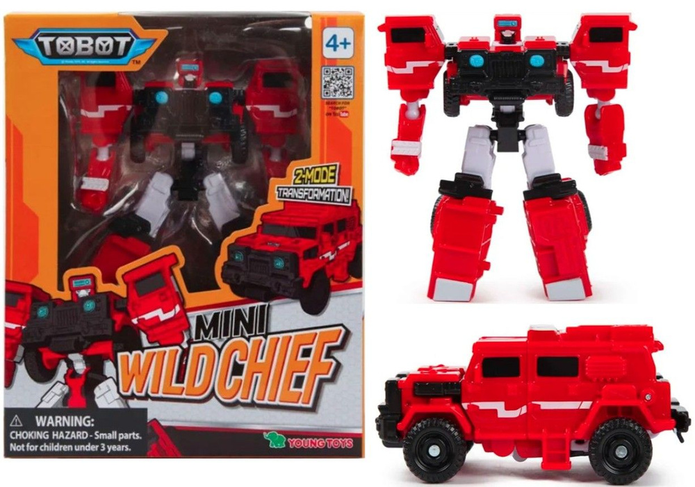 Трансформер ТОБОТ Мини Детективы Галактики Дикий Шеф - купить с ...