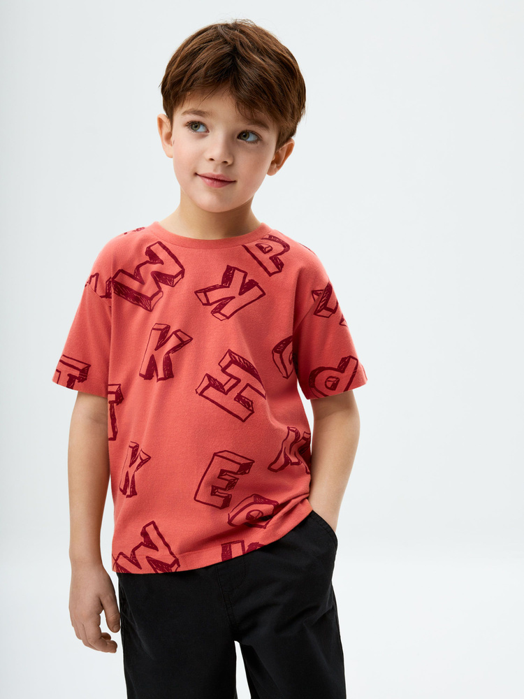 Комплект футболок Sela, размер 92, цвет красный, 100% Хлопок - купить ...