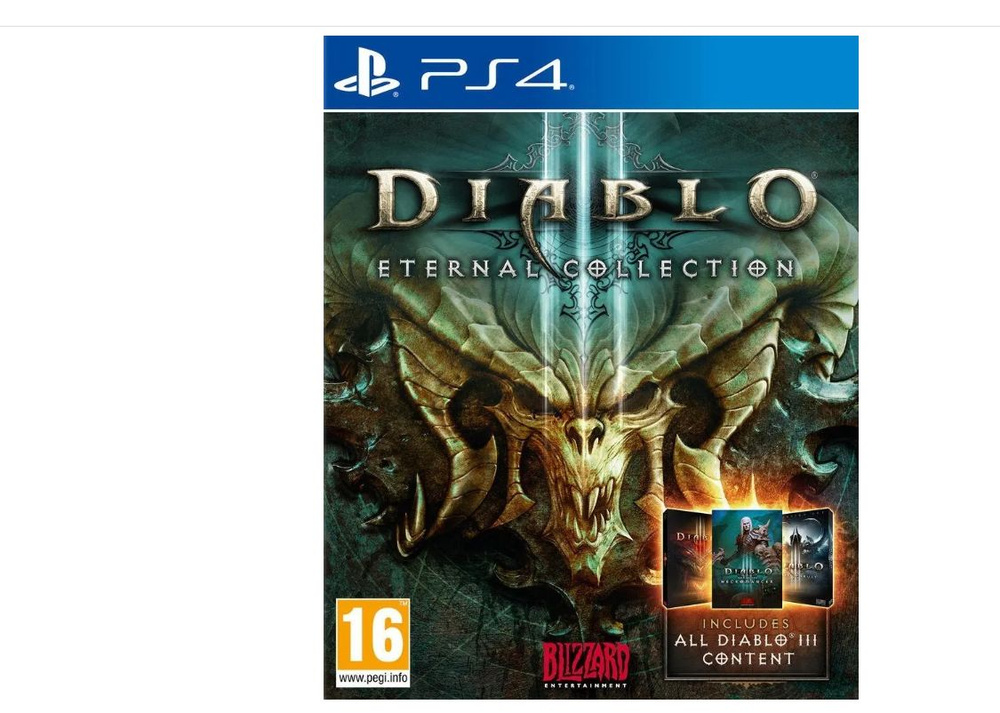 Игра Игра для PS4/PS5: Diablo III: Eternal Collection (Новый Диск) (PlayStation 4, PlayStation 5, Английская #1