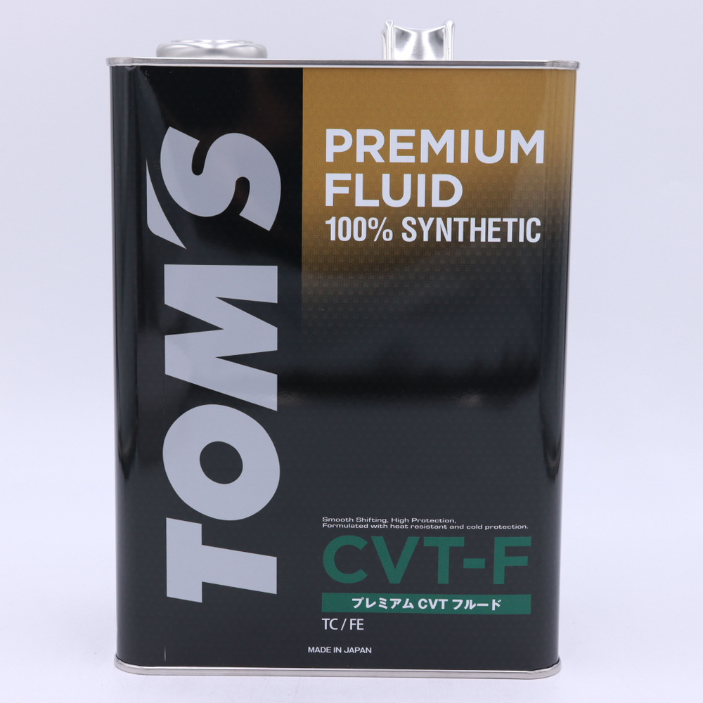 TOMS Premium CVT-F трансмиссионная жидкость для вариатора 4л