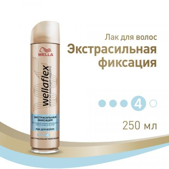 Лак для волос Wellaflex Экстрасильная фиксация, 250 мл #1