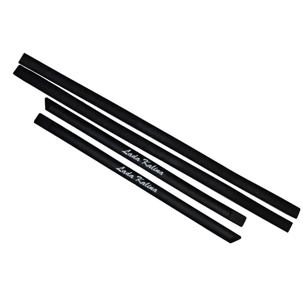 Резиновые молдинги на двери с надписью Lada Kalina / Лада Калина 1 / 2 ...