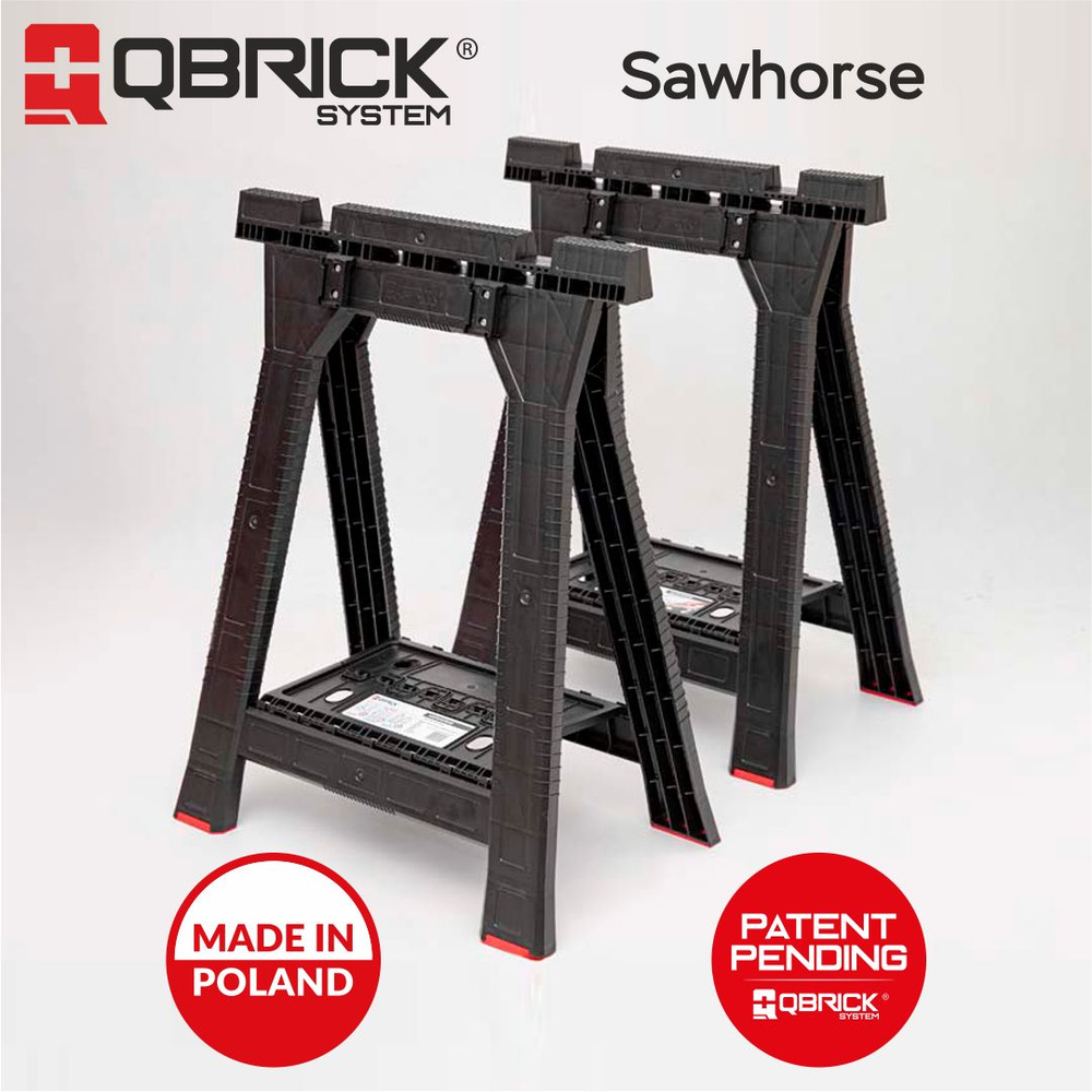 Складные Козлы QBRICK SYSTEM Sawhorse - купить по низкой цене в ...