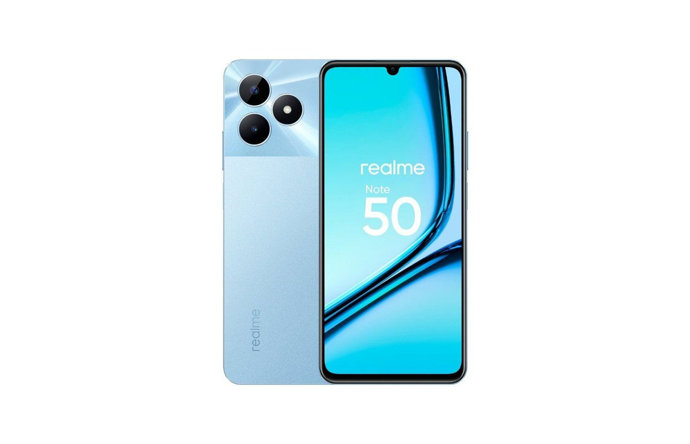 realme Смартфон Note 50 3/64 ГБ, синий #1