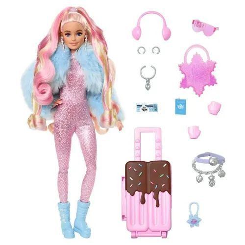 HPB16 Barbie Extra Fly Snow Themed Travel OZON 1469524287