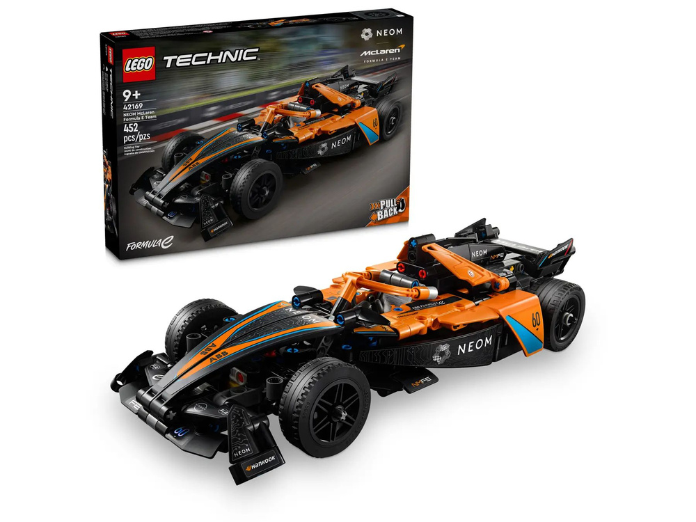 LEGO Technic 42169 NEOM McLaren Formula E 2024 OZON 1469190160