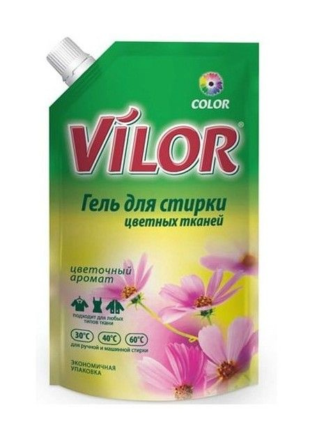 Гель Vilor Color для стирки для цветных тканей - купить с доставкой по ...