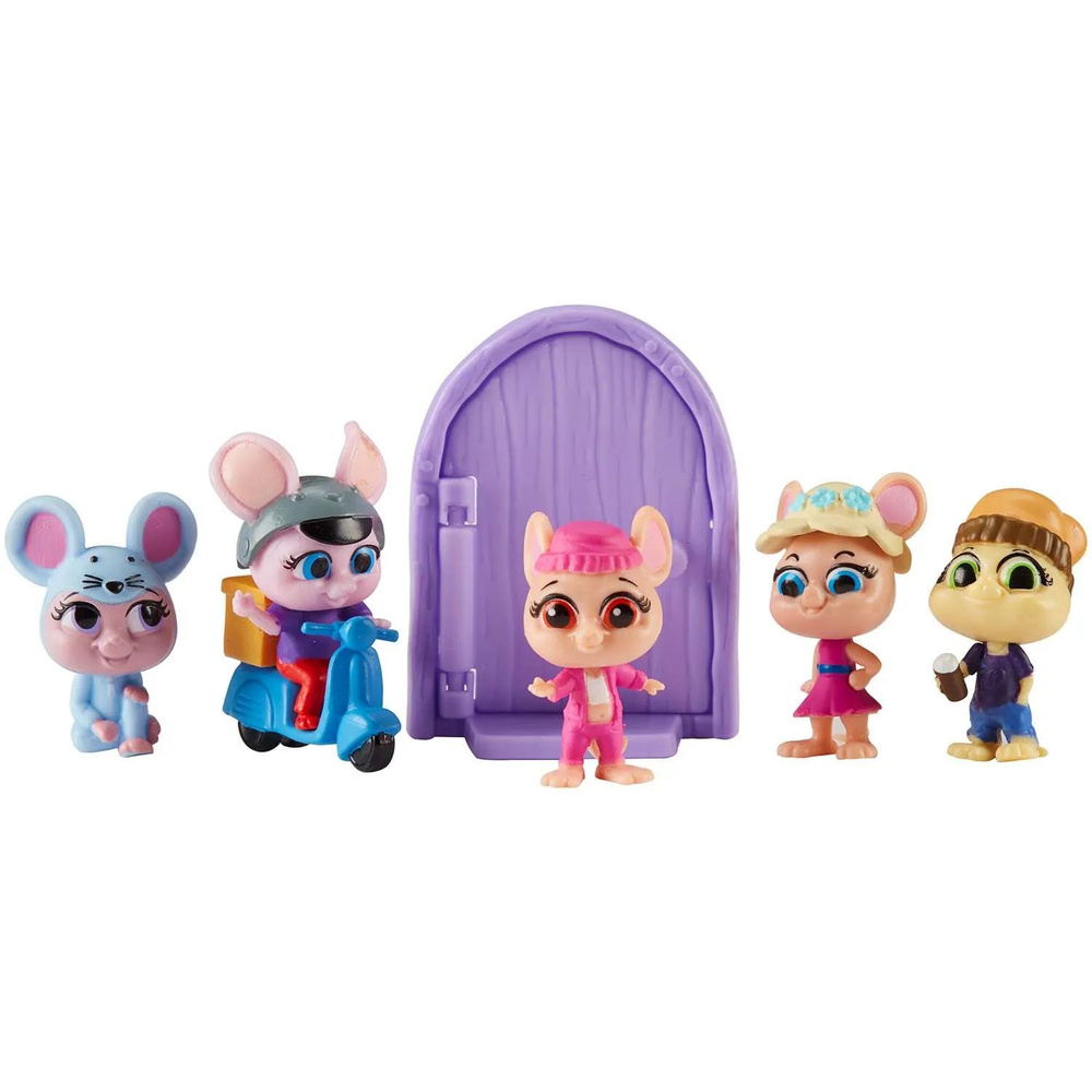 Набор игровой Mouse in the House Милли и мышки Розовый 5в1 41726 - купить с  доставкой по выгодным ценам в интернет-магазине OZON (1474798371)