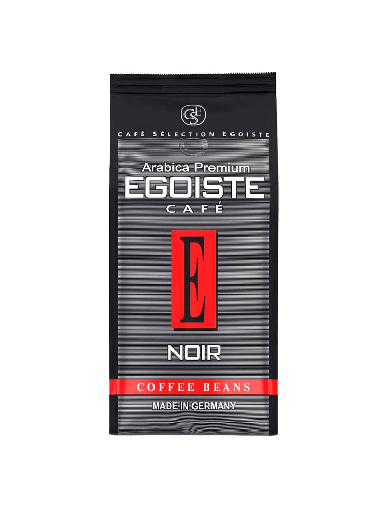 Кофе Egoiste Noir Arabica Premium в зернах, 250 г #1