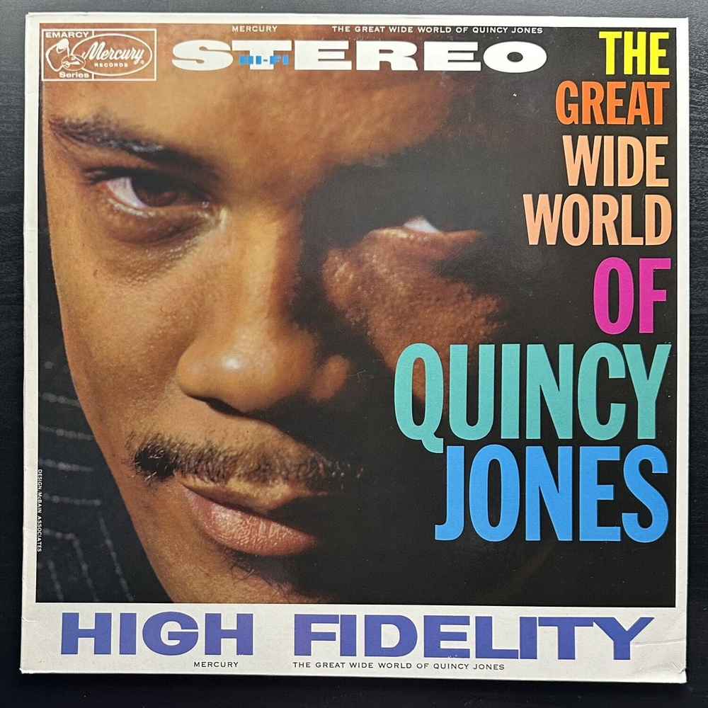 Виниловая пластинка Quincy Jones The Great Wide World Of Quincy Jones (Голландия 1984г.)  #1