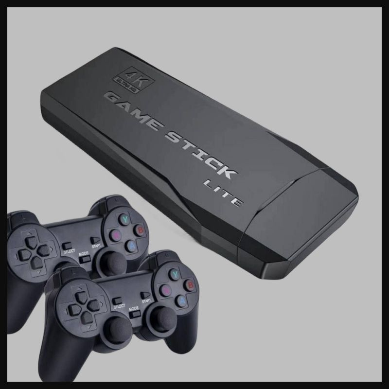 Игровая приставка Game Stick Lite 64 GB, 4K, 10000+ Ретро Игр для ...