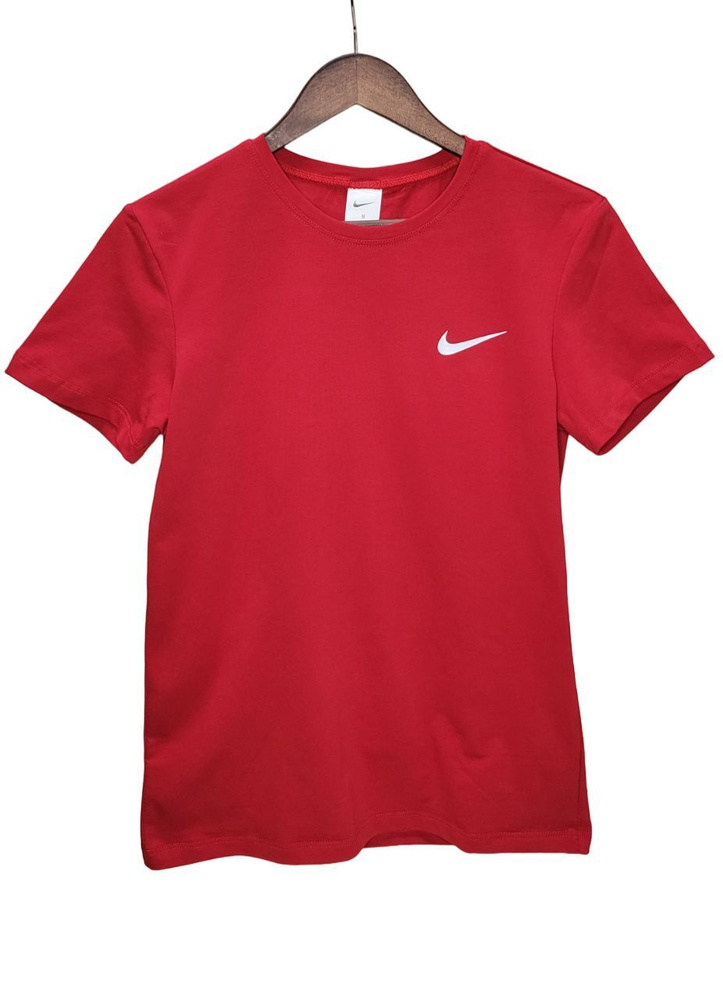 Футболка Nike, размер 54, 56, цвет красный - купить по выгодной цене в ...