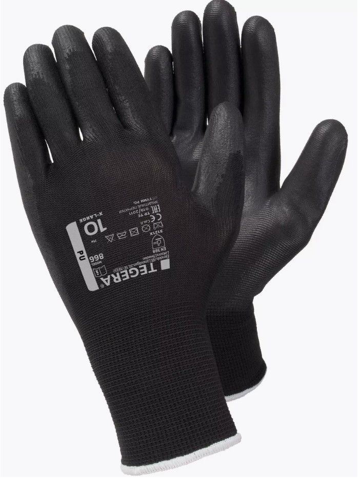 TEGERA Перчатки защитные, размер: 9, 6 пар #1