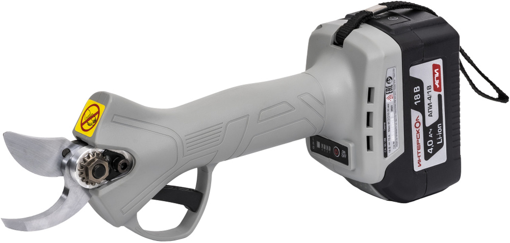 Аккумуляторный сучкорез ИНТЕРСКОЛ СА-30/18В Li-ion АПИ (1х2,0А/ч, ЗУ в ...