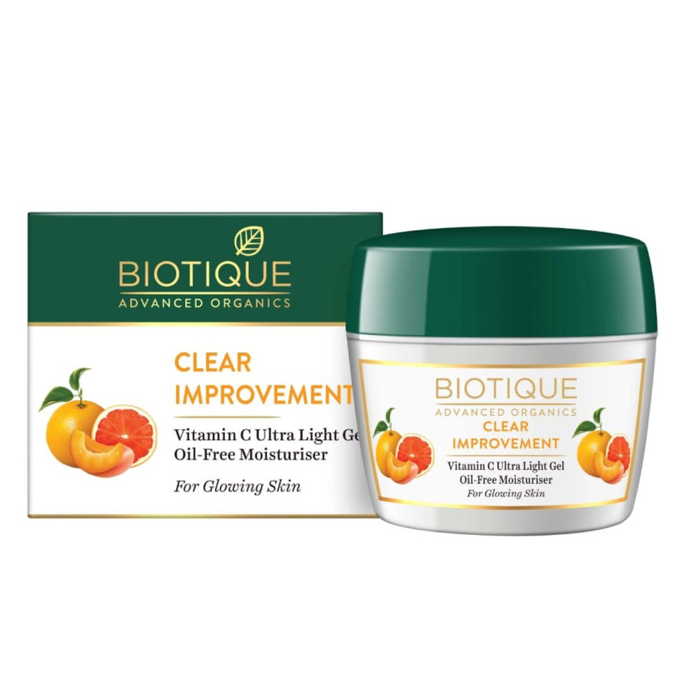 Гель для лица Biotique Advanced Organics сверхлёгкий безмасляный увлажняющий с витамином С, 175 г  #1