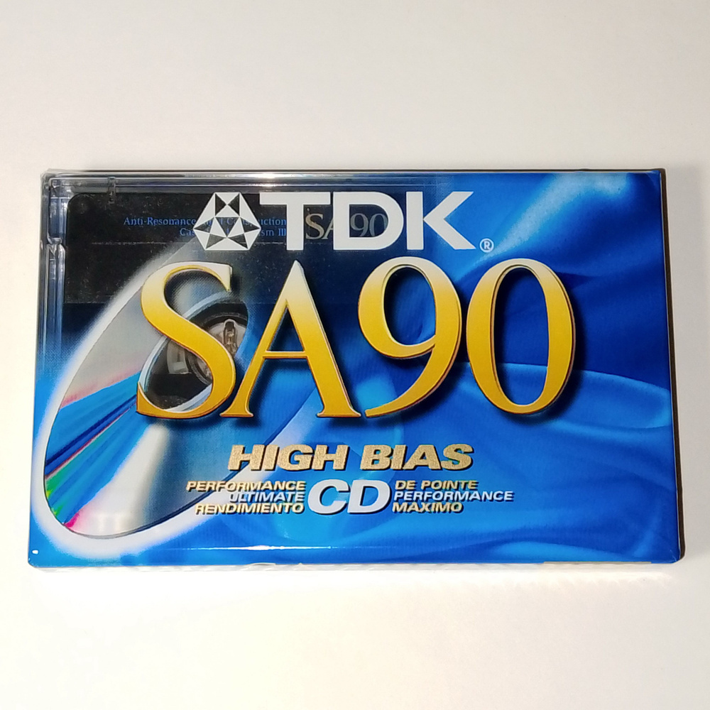 TDK Аудиокассета SA90 1997, 90 мин #1