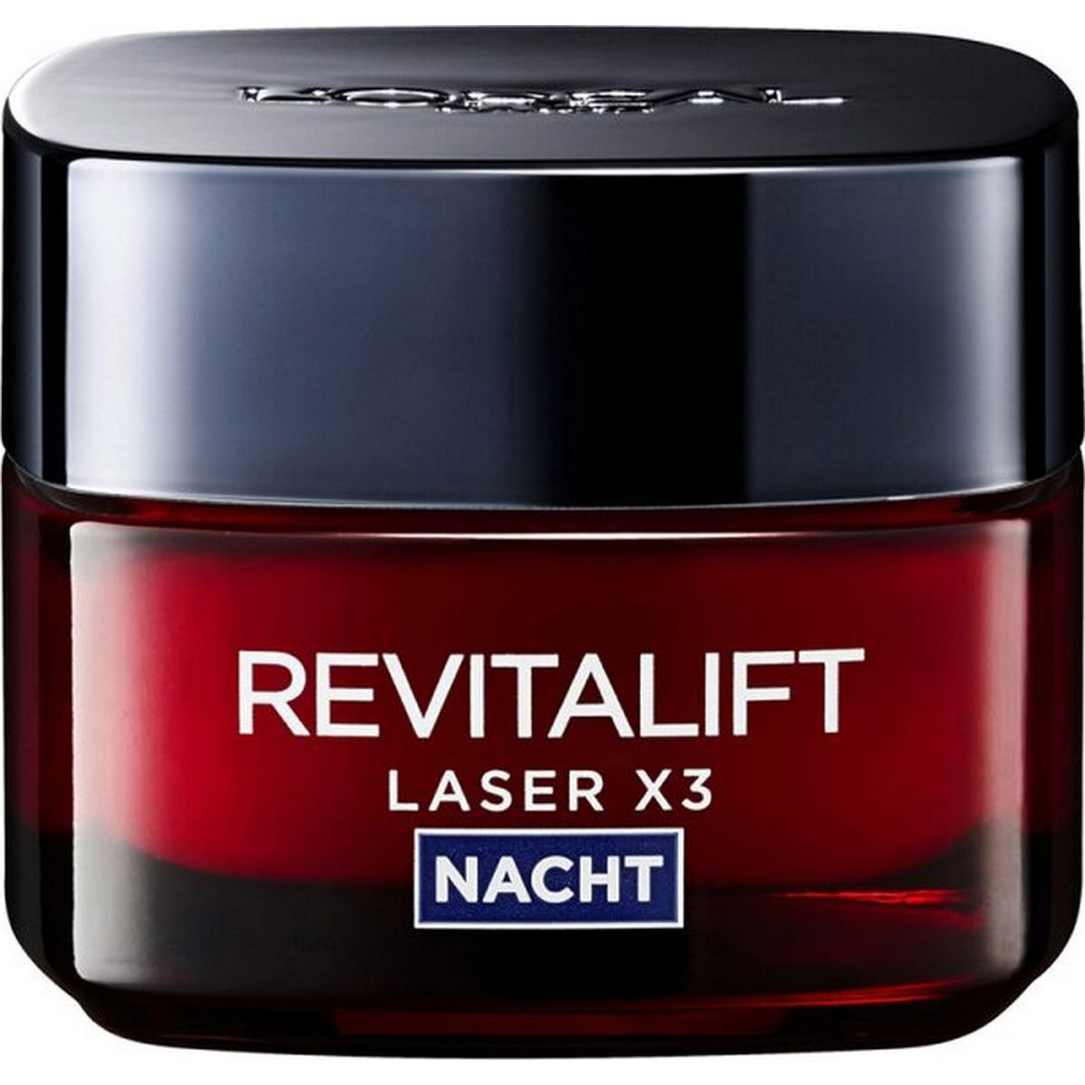 Крем для ухода за кожей LOreal Paris RevitaLift Laser X3 Nachtpflege Anti Age Creme Maske Nachtpflege #1