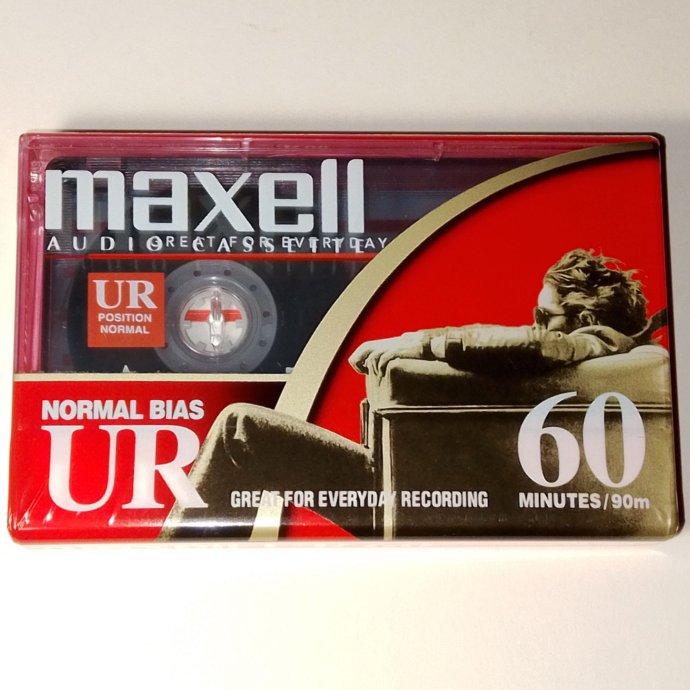 Maxell Аудиокассета UR60 2000, 60 мин #1