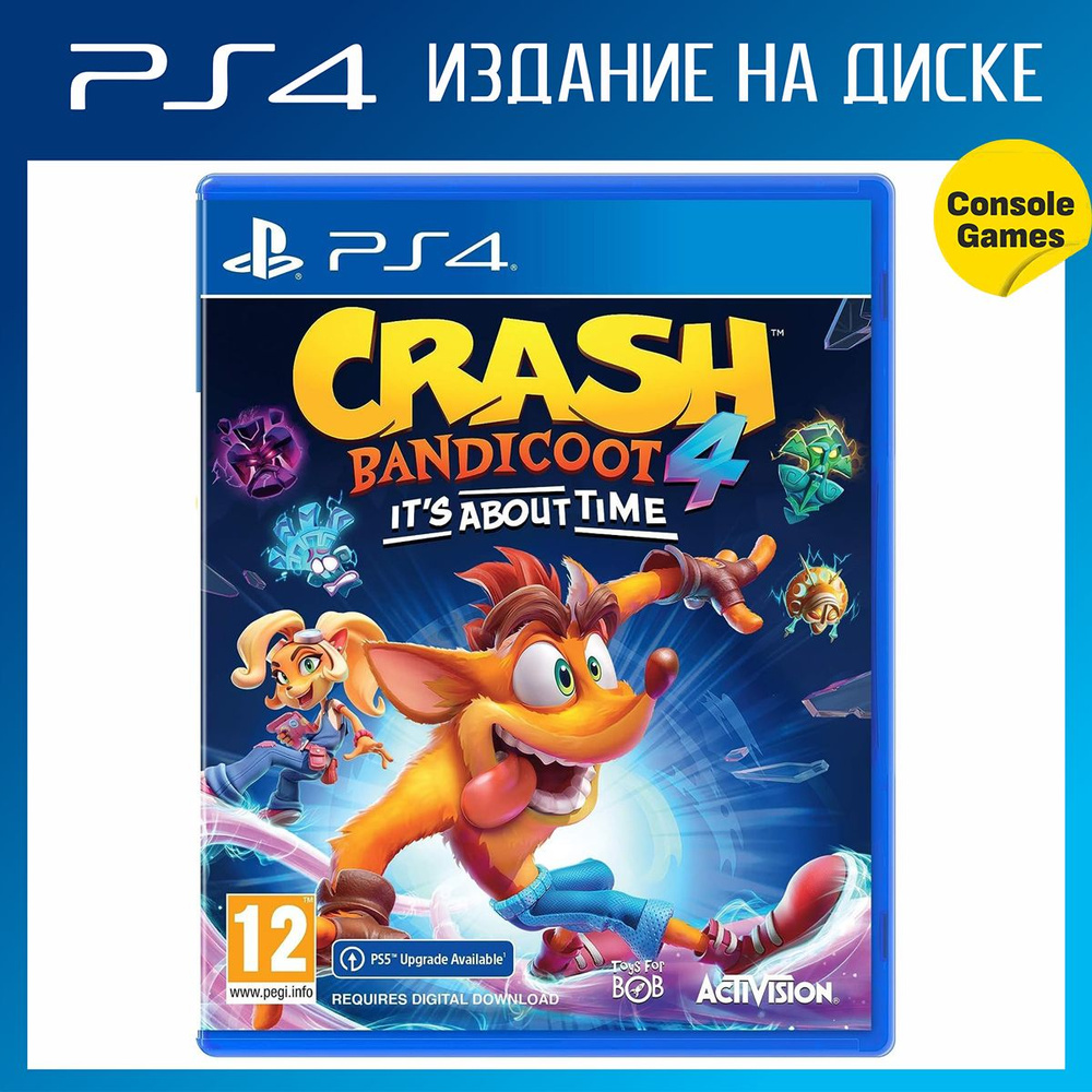 Игра PS4 Crash Bandicoot 4 Its About Time (английская версия) (23511) (PlayStation 4, Русские субтитры) #1