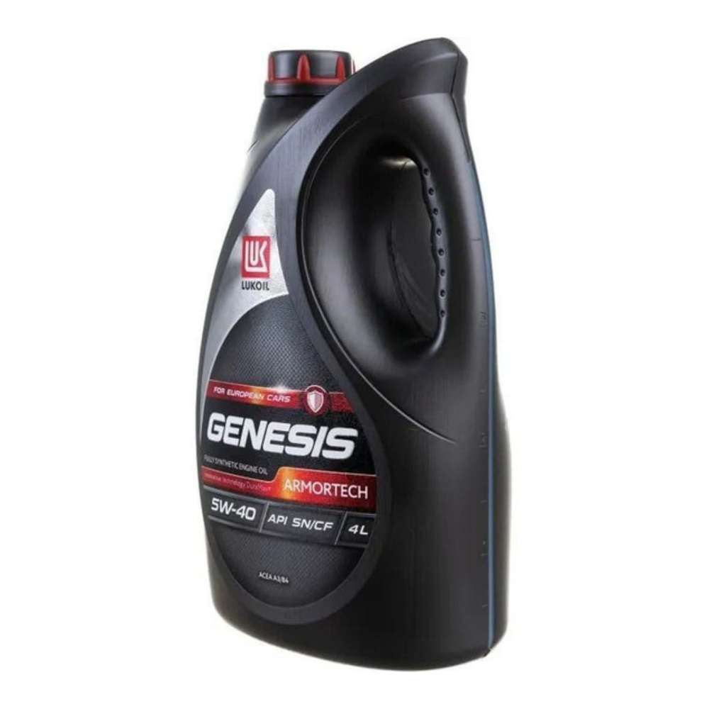 ЛУКОЙЛ (LUKOIL) GENESIS ARMORTECH CN 5W-40 Масло моторное, Синтетическое, 4  л