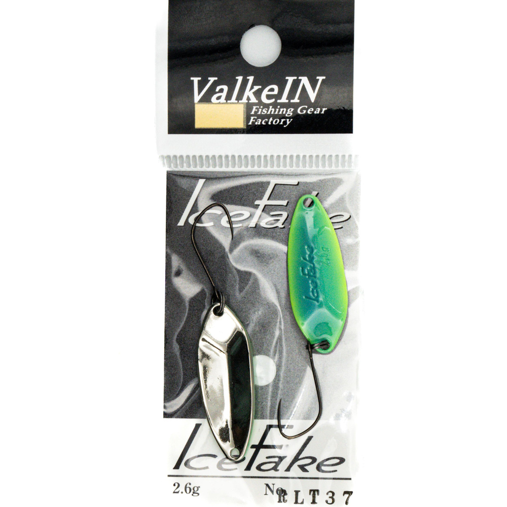 Блесна ValkeIn Ice Fake, 2.6 гр, RLT37 Eucalyptus #1