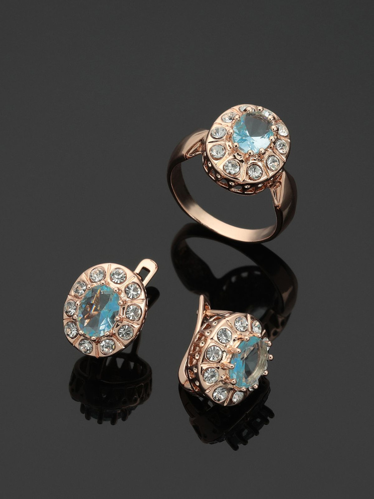 Baryshnikov Комплект женский кольцо и серьги 21 #1