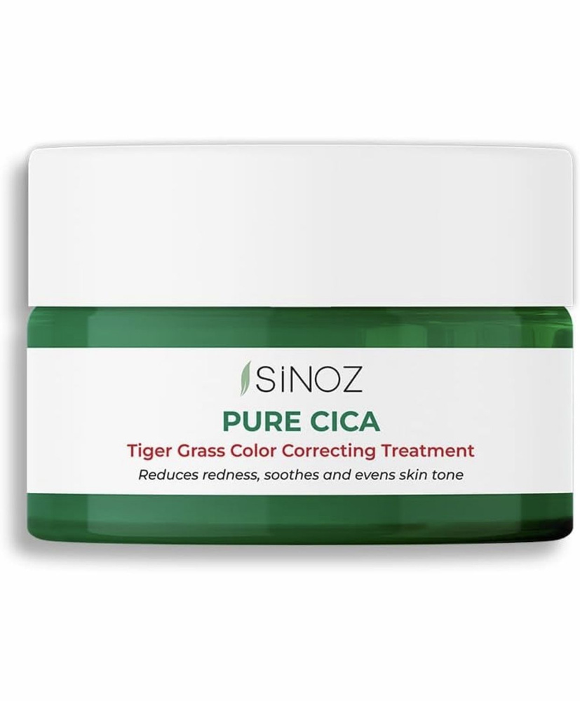 Sinoz Pure Cica Tiger Grass Тон выравнивающий интенсивный восстанавливающий успокаивающий крем для лица #1