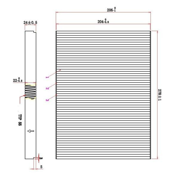 фильтр салонный audi tt (8n3) (1998-2006), skoda octavia (1u#) (1998-2007) DOUBLE FORCE DFC2882, oem #1