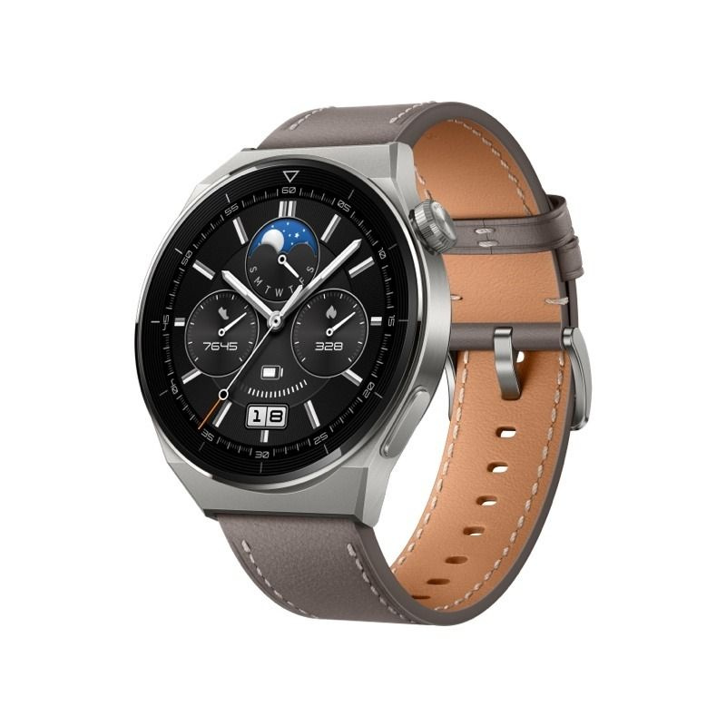 HUAWEI Умные часы WATCH GT 3 Pro Titanium, 46mm, серый #1