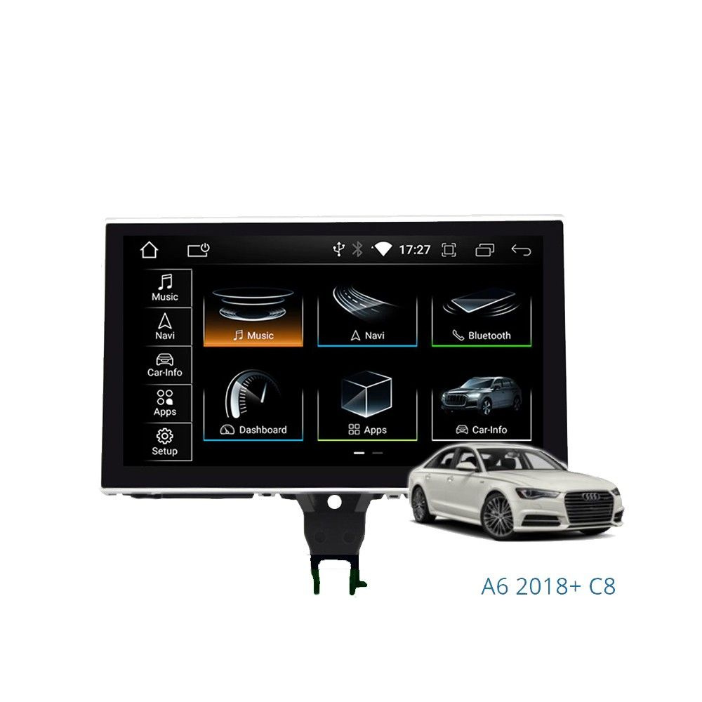 Автомобильная магнитола на андроиде CaCar AUDI A6 11-18 #1