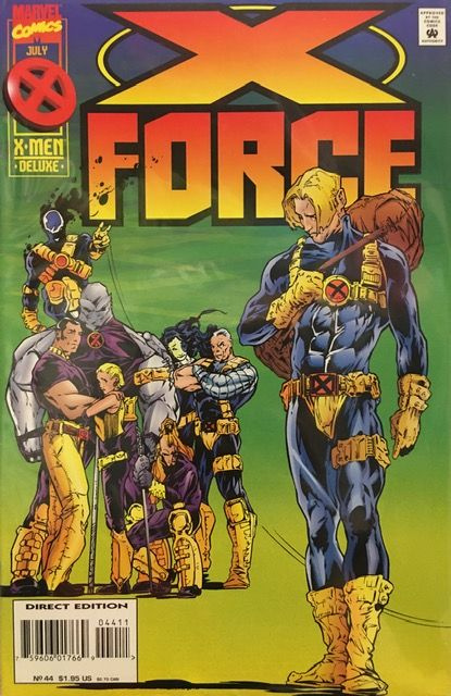 X Force #44 X-Men Deluxe. Официальный комикс на английском языке. #1