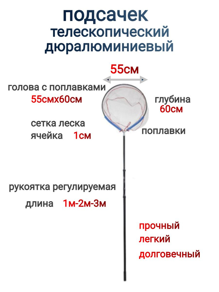 Правильный подсачек для спиннинга