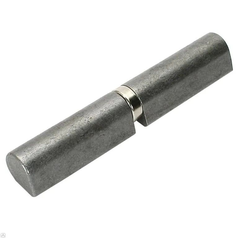 Петля гаражная каплевидная, 20х140 мм, с подшипником без покрытия, 10 ...