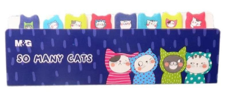 Клейкие закладки бумажные M&G "So Many Cats" - купить с доставкой по ...