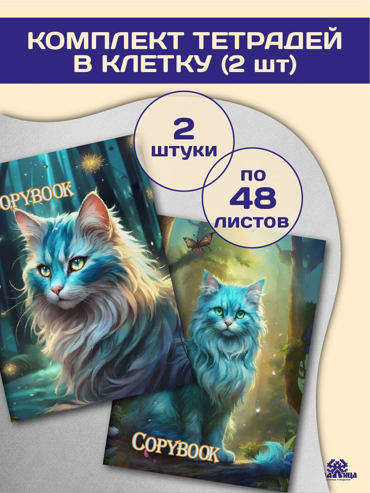 МАЛИЦА Тетрадь, 2 шт., листов: 48 #1