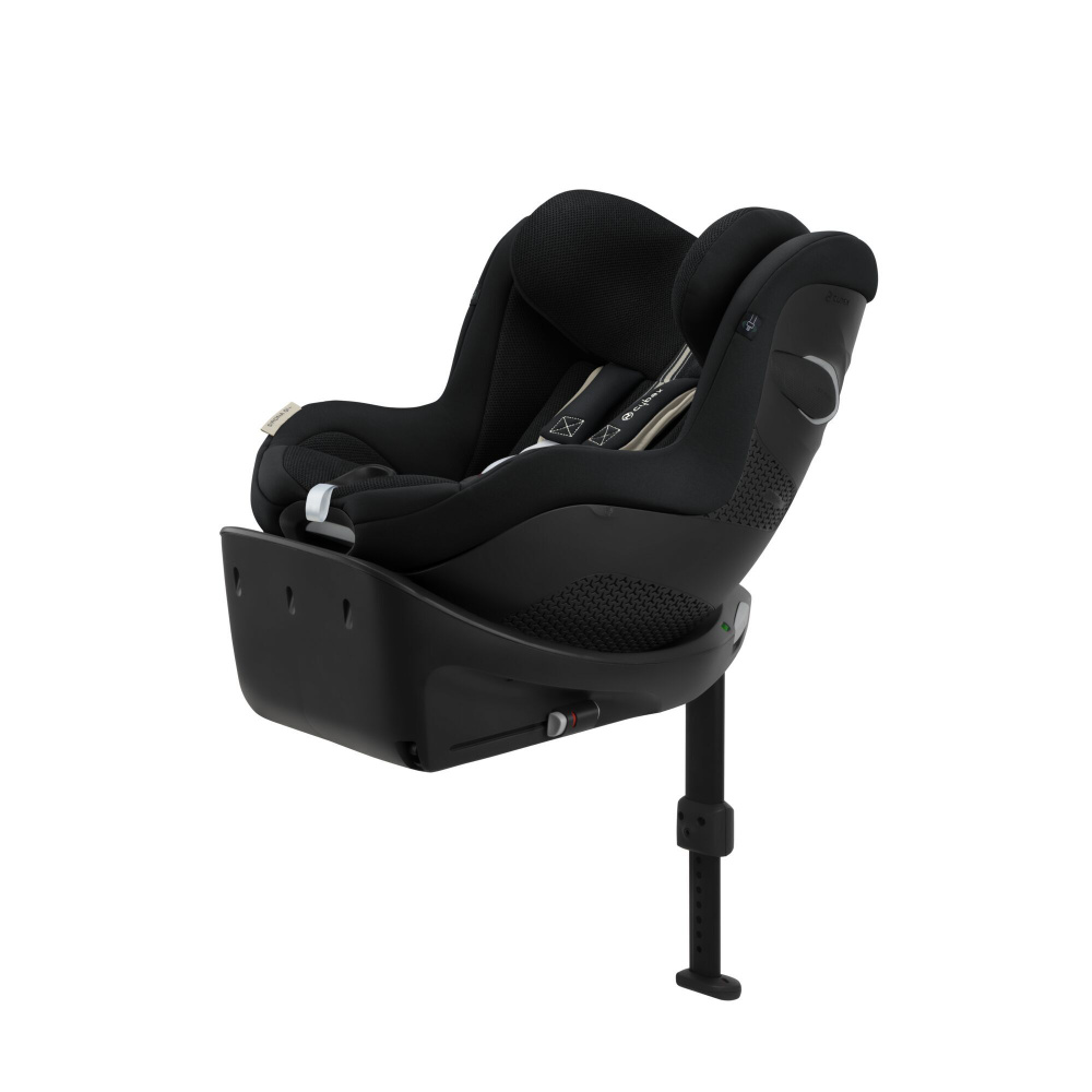 Автокресло с рождения до 4 лет Cybex Sirona G i-Size с базой IsoFix Moon Black Plus  #1