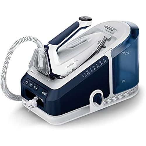 Парогенератор Паровая гладильная станция Braun CareStyle 7 Pro IS 7282 BL паровой утюг с подошвой FreeGlide #1