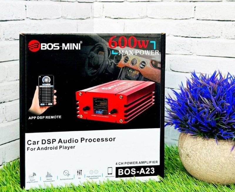 Усилитель автомобильный для Android магнитолы DSP четырехканальный 600W ...