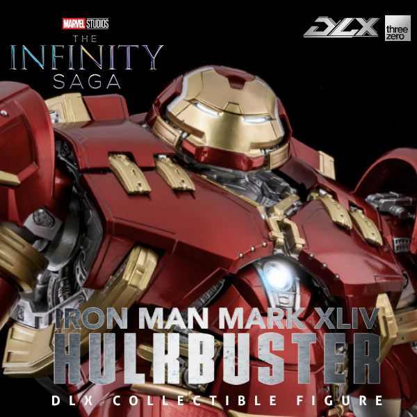 фигурки Threezero Marvel Studios: The Infinity Saga DLX Iron Man Mark 44 Hulkbuster (30 см) #1