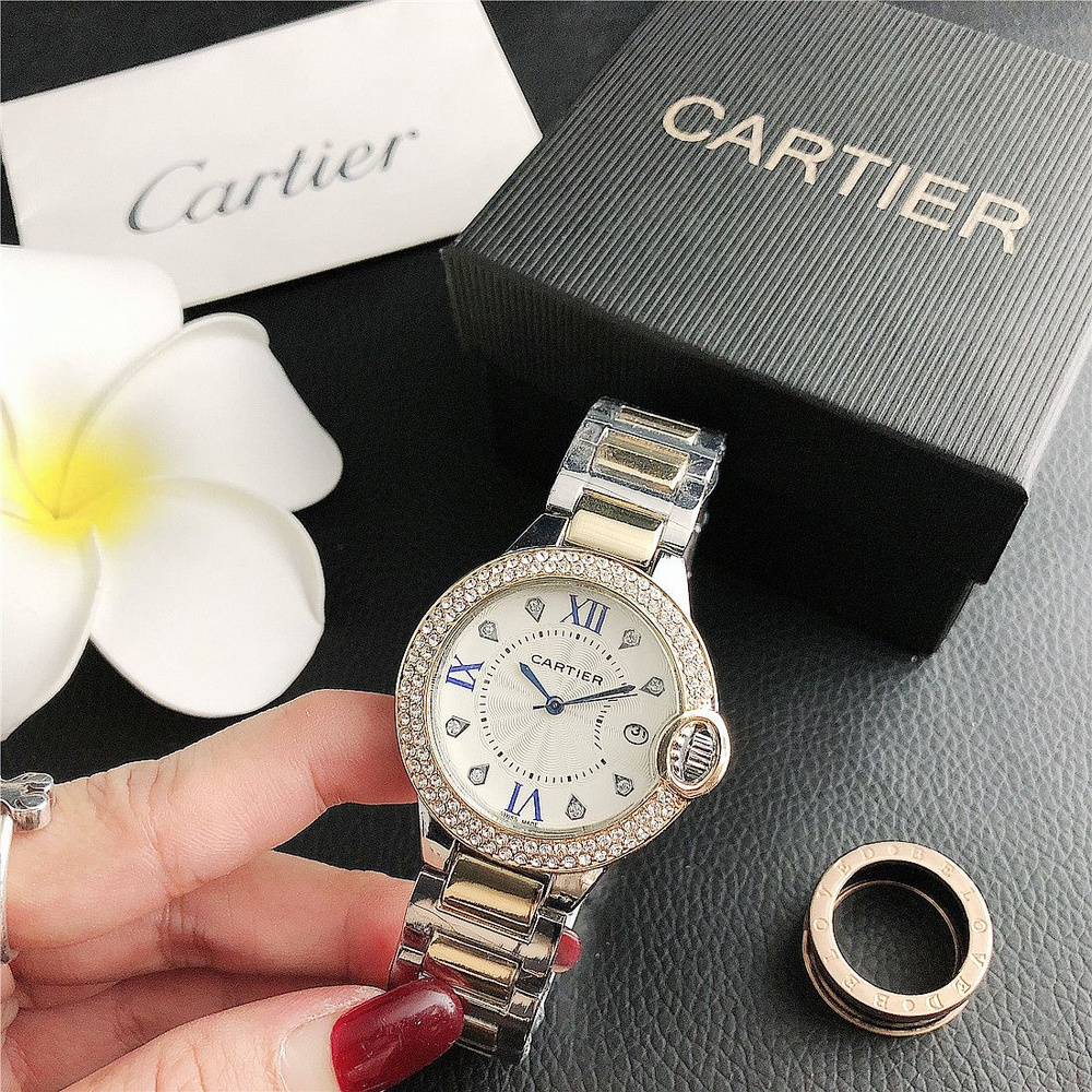 CARTIER драгоценность Часы наручные Кварцевые #1