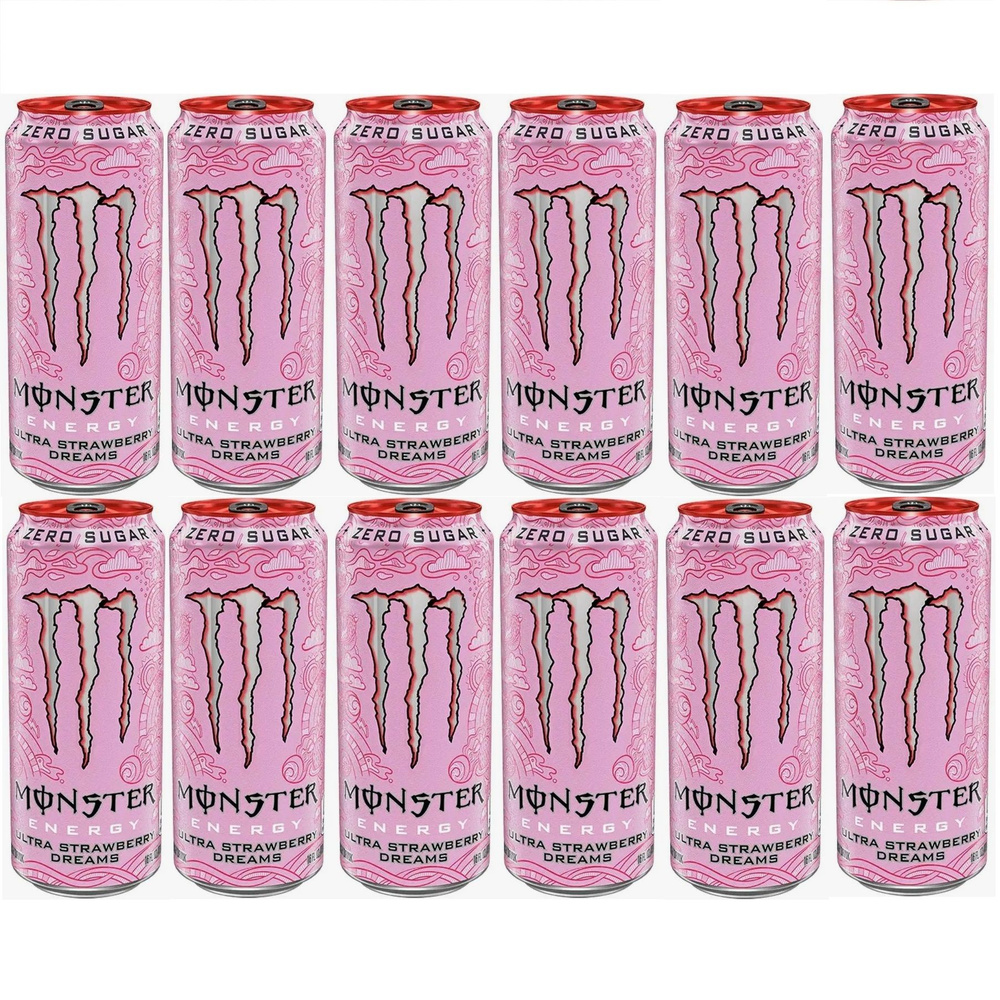 Monster Energy Ultra Strawberry Dreams 0,5л *12 шт купить на OZON по ...