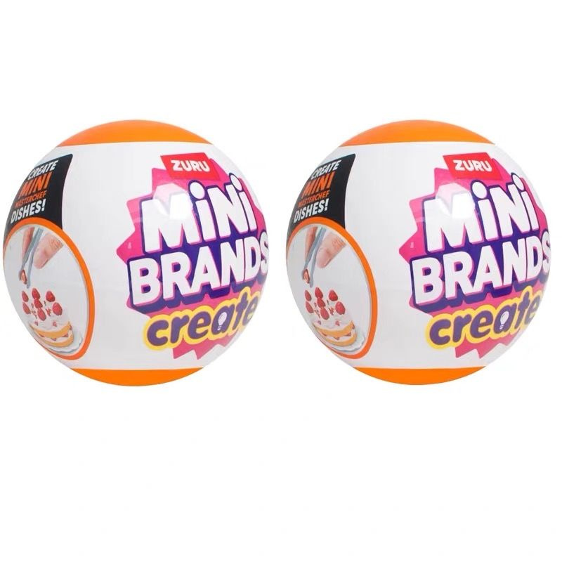 Игровой набор шар-сюрприз ZURU 5 SURPRISE Mini brands create master ...
