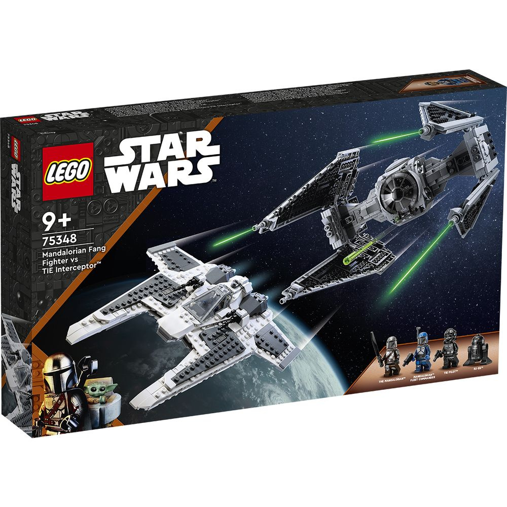 Конструктор LEGO Star Wars 75348 Мандалорский истребитель Клыков #1