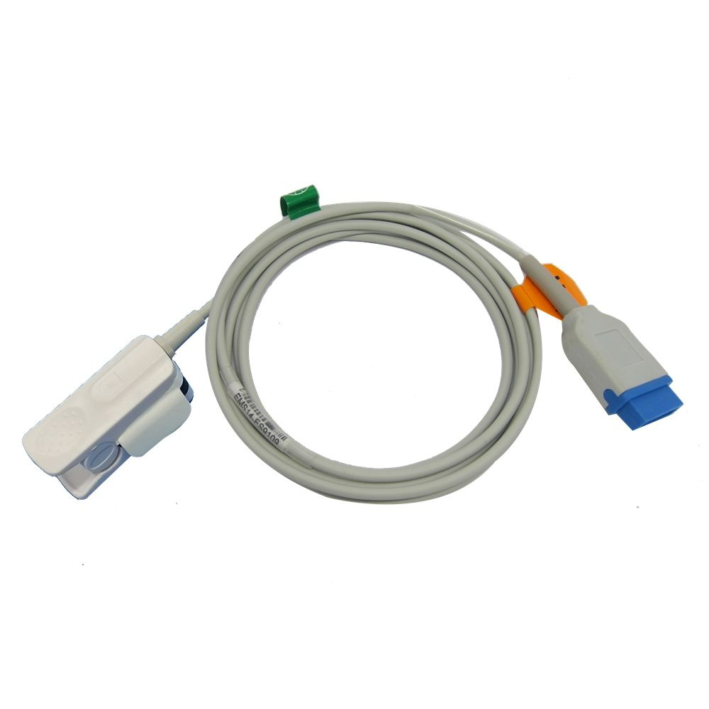 Многоразовый датчик SPO2 для взрослых пальцев для мониторов пациентов ...