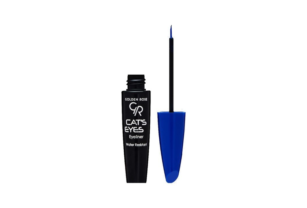 Подводка для век Golden Rose Cat'S Eyes Liner Matte Blue Синий, 8 мл #1