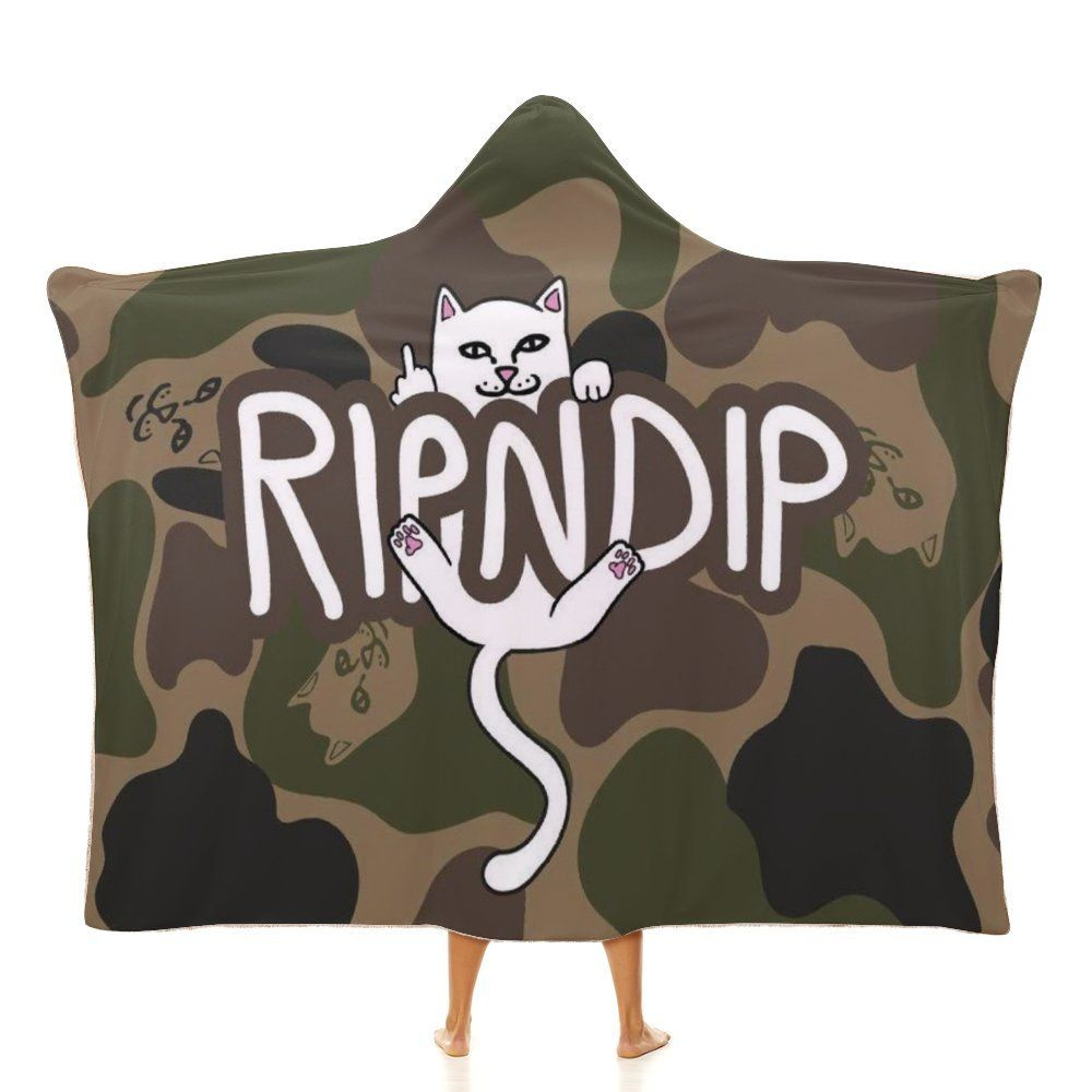 Ripndip Плед , Велсофт, 150х130 см #1